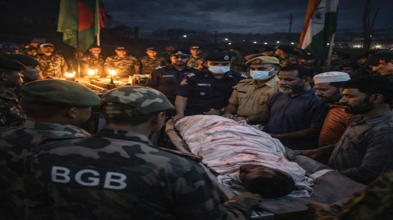 সীমান্তে গুলি, ১৭ ঘণ্টা পর মিলল মরদেহ