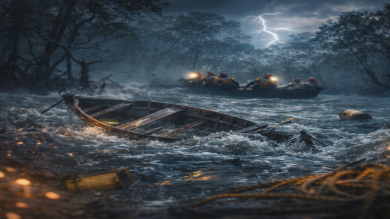 সুন্দরবনে দুর্ঘটনা: উদ্ধার ৪, এখনো মিলেনি ৪ মৌয়ালের খোঁজ