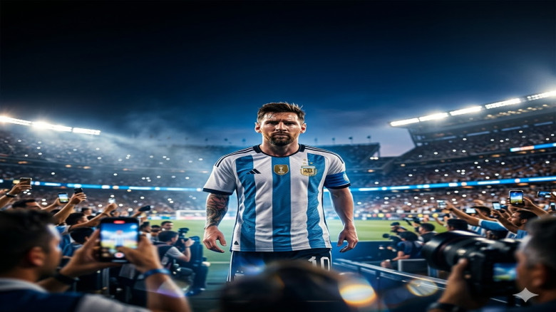 বিশ্বকাপ প্রস্তুতিতে মেসির সামনে নতুন রেকর্ড