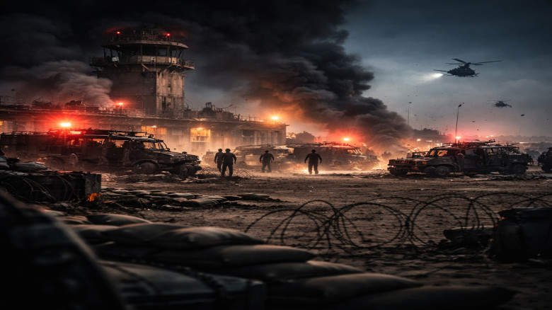 ইরানের পাল্টা হামলায় বিপর্যস্ত মার্কিন সামরিক ঘাঁটি