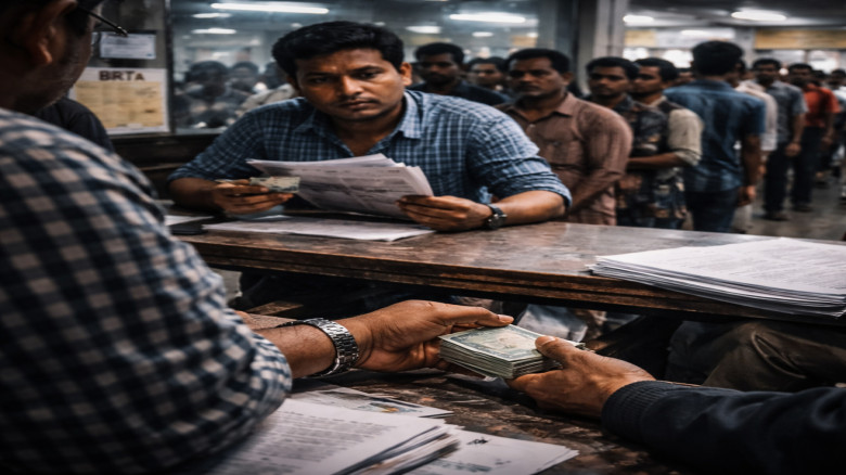 বিআরটিএতে দালাল সিন্ডিকেট, ঘুষ না দিলে মিলছে না সেবা