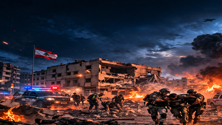 নাবাতিয়েতে ইসরাইলি হামলা, নিহত ১৩ নিরাপত্তা কর্মী