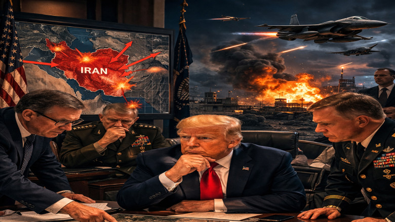 নতুন করে ইরানে হামলার পরিকল্পনায় ট্রাম্প, দাবি মার্কিন গণমাধ