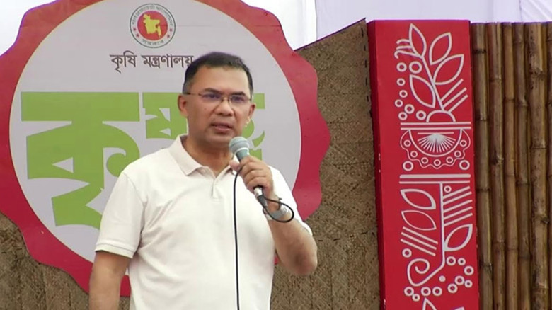 ৫ বছরে ২ কোটি ৭৫ লাখ কৃষক কার্ড পাবে: ঘোষণা তারেক রহমান