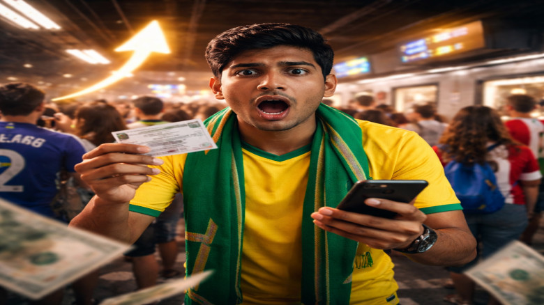 বিশ্বকাপে যেতে ট্রেন ভাড়া ১২ গুণ! ক্ষোভে দর্শকরা