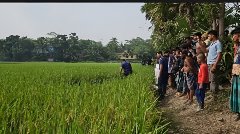 রামগঞ্জে ধানক্ষেতে মিলল ইটভাটা শ্রমিকের মরদেহ