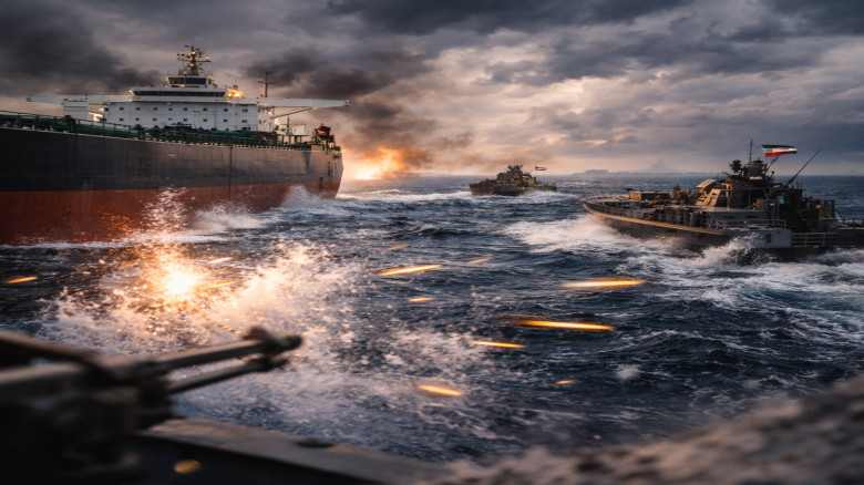 হরমুজ প্রণালিতে ট্যাংকারে গুলি ছোড়ার অভিযোগ, উত্তেজনা বাড়ল