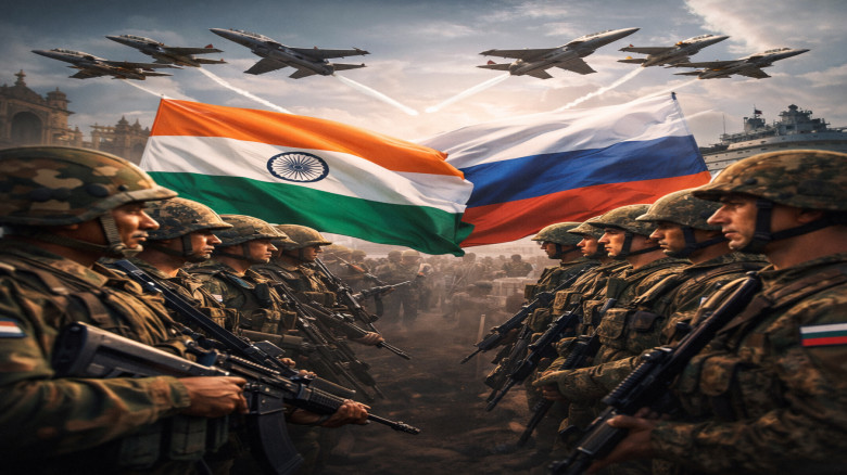 সামরিক সহযোগিতা বাড়াতে নতুন চুক্তি ভারত-রাশিয়ার