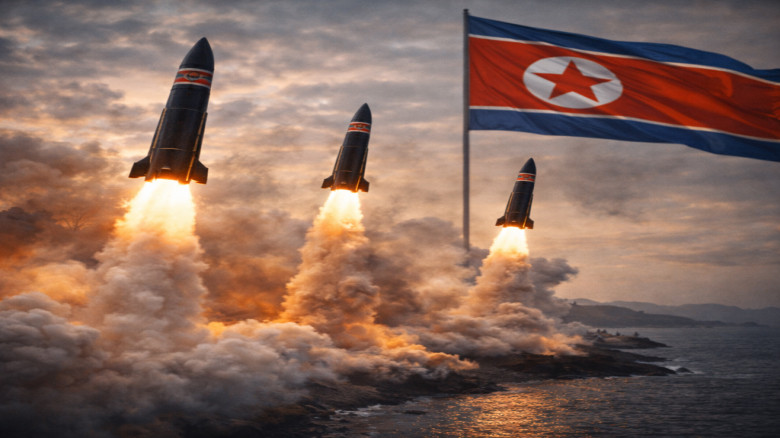 উত্তর কোরিয়ার নতুন ক্ষেপণাস্ত্র পরীক্ষা