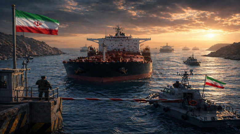 হরমুজ প্রণালি টোল থেকে প্রথম আয় পেল ইরান