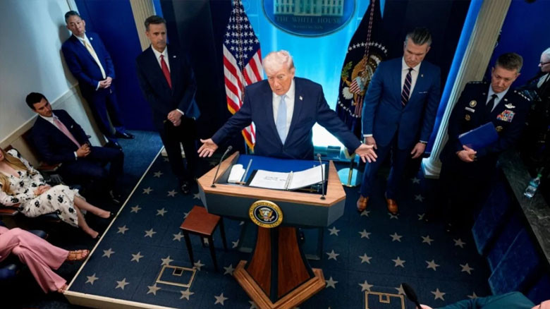 ইরান-যুক্তরাষ্ট্র যুদ্ধ কৌশলে ট্রাম্প প্রশাসনের অনৈক্য স্পষ্