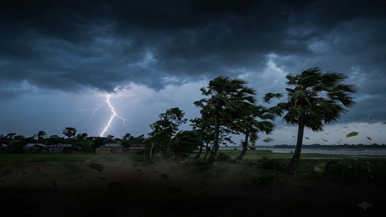 রংপুর ও ময়মনসিংহে ৮০ কিমি বেগে ঝড়ের শঙ্কা, সতর্কতা জারি