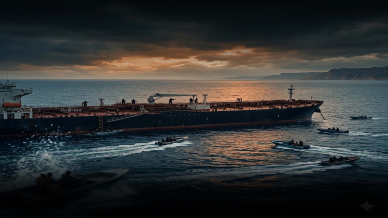 ভারত মহাসাগরে জলদস্যুদের দখলে তেলবাহী জাহাজ, নাবিক জিম্মি