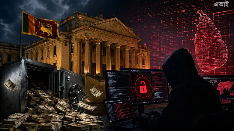 সাইবার হামলায় শ্রীলঙ্কার অর্থ মন্ত্রণালয় থেকে ২৫ লাখ ডলার চু