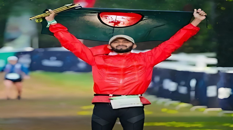 ১০০ কিমি ট্রেইল রেসে দারুণ সাফল্য, বিশ্বমঞ্চে উজ্জ্বল ইমামুর