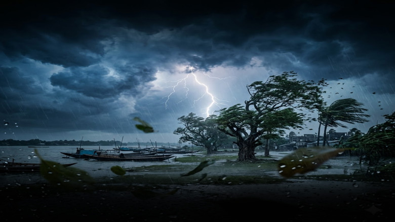 ৬০–৮০ কিমি বেগে ঝড়ের শঙ্কা, নৌবন্দরে সতর্ক সংকেত