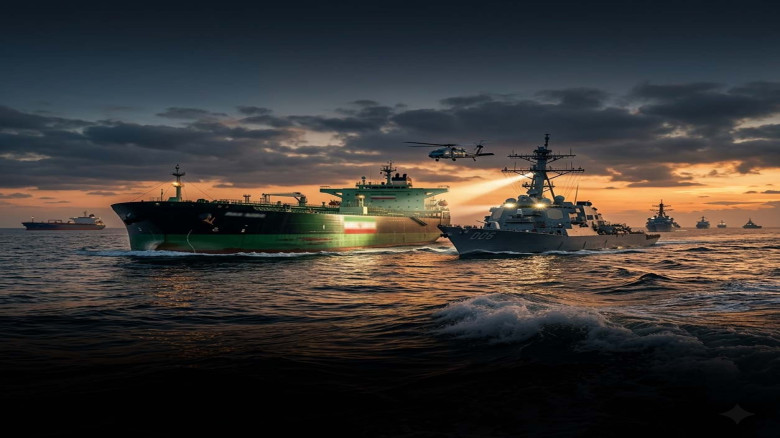 পারস্য উপসাগরে ৩৮ জাহাজ আটকে দিয়েছে মার্কিন বাহিনী