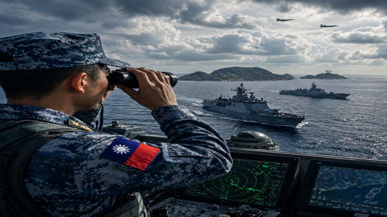 পেংহু দ্বীপের কাছে চীনা যুদ্ধজাহাজ, নজরদারিতে তাইওয়ান