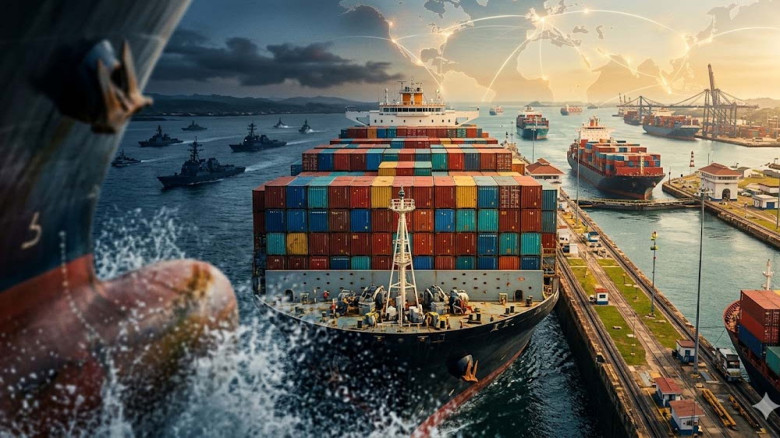 মধ্যপ্রাচ্য সংকটে পানামা খালে বাড়ছে জাহাজ চলাচল, ব্যয়ও বেড়েছ