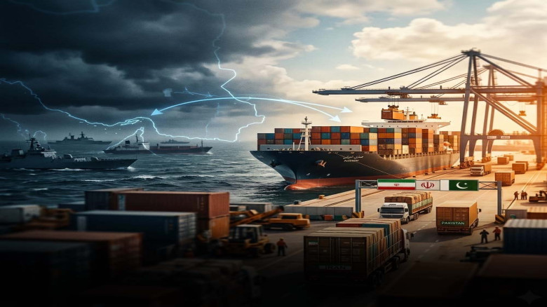 নিষেধাজ্ঞার চাপের মাঝেও ইরান-পাকিস্তান বাণিজ্যে নতুন সম্ভাবন