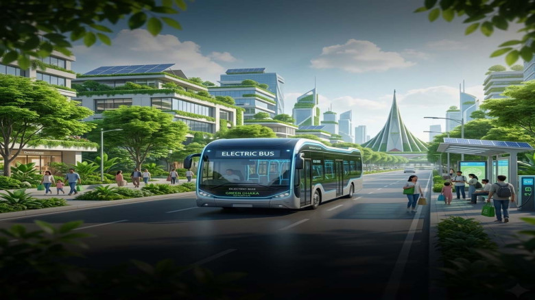 ঢাকাকে সবুজ নগরী করতে ২৫০ ইলেকট্রিক বাস চালুর উদ্যোগ