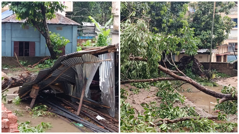 কালবৈশাখীর তাণ্ডবে হবিগঞ্জে ভয়াবহ বিদ্যুৎ বিপর্যয়