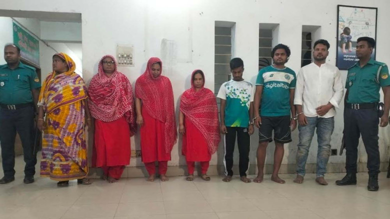 টঙ্গীতে মাদক অভিযানে পুলিশের ওপর হামলা, আটক ৭