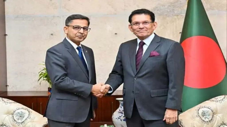 খলিলুর রহমানের সঙ্গে প্রণয় ভার্মার বিদায়ি সাক্ষাৎ