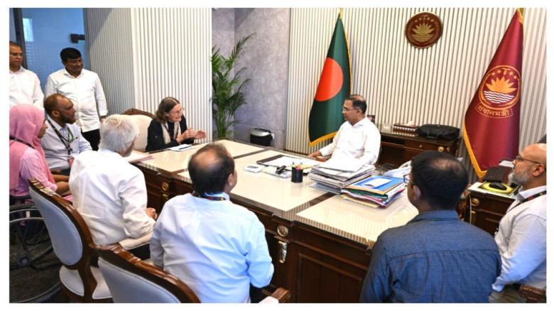 সচিবালয়ে প্রধানমন্ত্রীর সঙ্গে সিআরপি প্রতিনিধিদের আলোচনা অনু