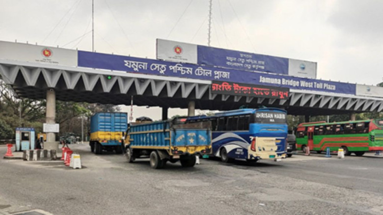যমুনা সেতুতে একদিনে ৫৩ হাজার যানবাহন পারাপার, টোল আদায় ৩.৬৮ 