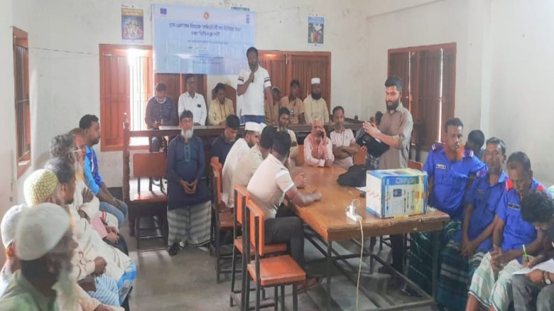 বাঞ্ছারামপুরে গ্রাম আদালত আইন নিয়ে সচেতনতামূলক আলোচনা