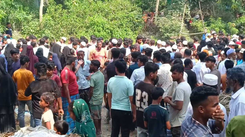 ভোলায় তোফায়েলের জানাজা নিয়ে উত্তেজনা, মাঠে বিক্ষোভ