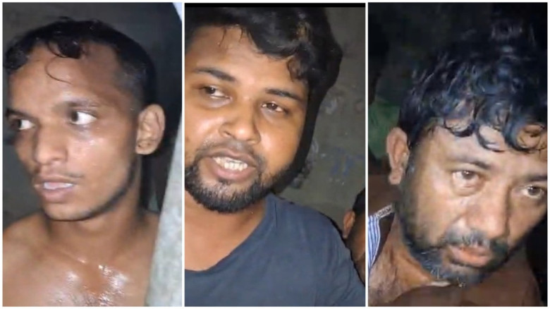 নিষিদ্ধ ছাত্রলীগকর্মীকে খুঁজতে গিয়ে এলাকাবাসীর হাতে আটক ৩ যু