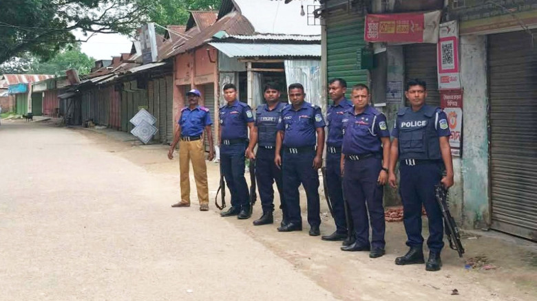 ময়মনসিংহে চতুর্থ দিনের মতো চলছে ১৪৪ ধারা