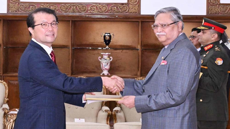 বাংলাদেশে বিনিয়োগ বাড়াতে দক্ষিণ কোরিয়ার প্রতি রাষ্ট্রপতির আহ