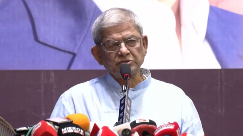 আ.লীগ আর গণতন্ত্র কখনোই একসঙ্গে যায় না : মির্জা ফখরুল