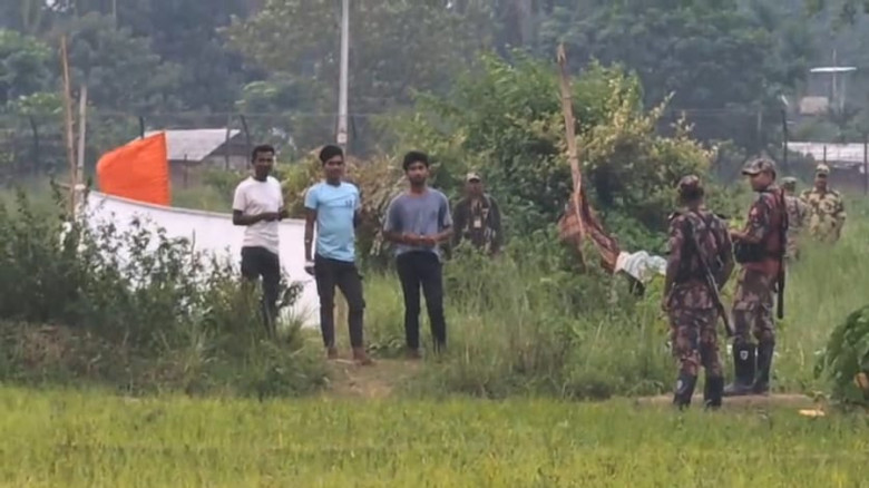 রৌমারী সীমান্তের শূন্যরেখা থেকে উধাও বিএসএফের পুশইন করা তিন 