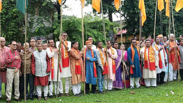 ‘নানা প্রতিকূলতা ও ভয়ভীতির মুখেও পিছিয়ে যাইনি’— সুনামগঞ্জে ব