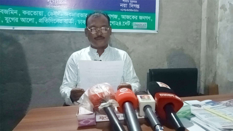 ভুলে ‘জয় বাংলা’ বলায় দুঃখ প্রকাশ এনসিপি নেতার