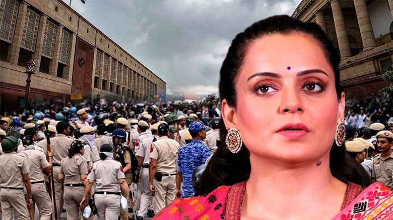 দিল্লির শিক্ষার্থী বিক্ষোভে আতঙ্কিত কঙ্গনা রানাউত, পুলিশের ভ