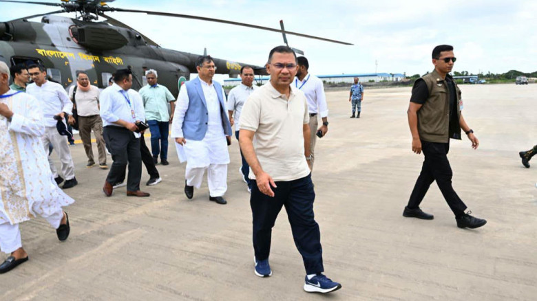 মাতারবাড়ী কয়লা বিদ্যুৎকেন্দ্র পরিদর্শন করলেন প্রধান মন্ত্রী