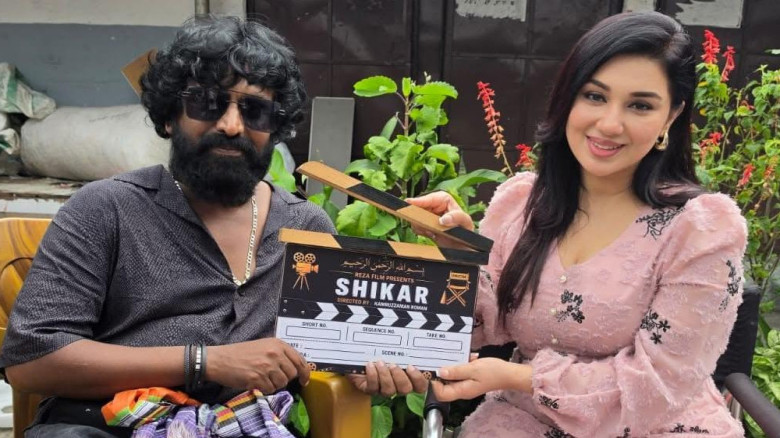 পোখারার মনোরম পাহাড়ে ‘শিকার’ সিনেমার শুটিং শুরু