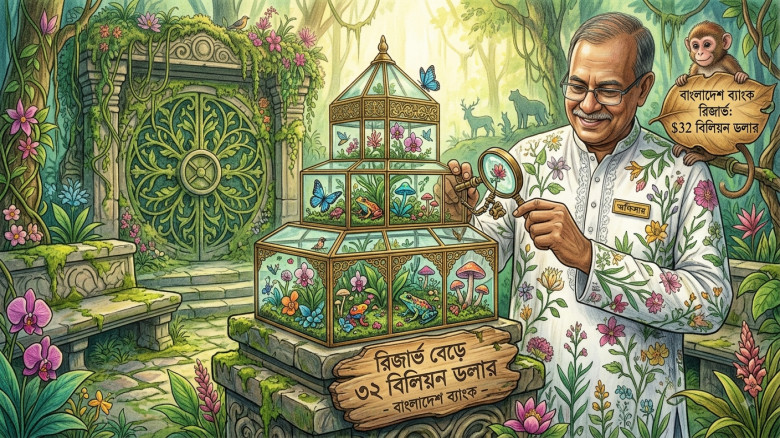 রিজার্ভে স্বস্তি, বাংলাদেশের মজুত ৩২.১৫ বিলিয়ন ডলার