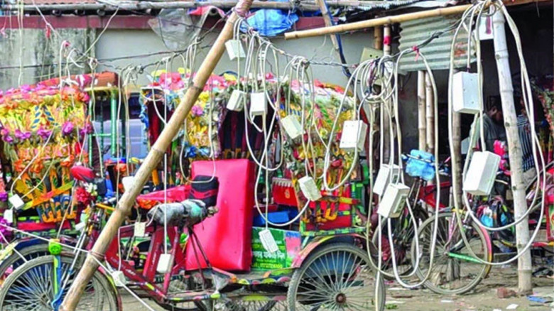ব্যাটারি রিকশার চার্জে বছরে সাড়ে ৩ হাজার কোটি